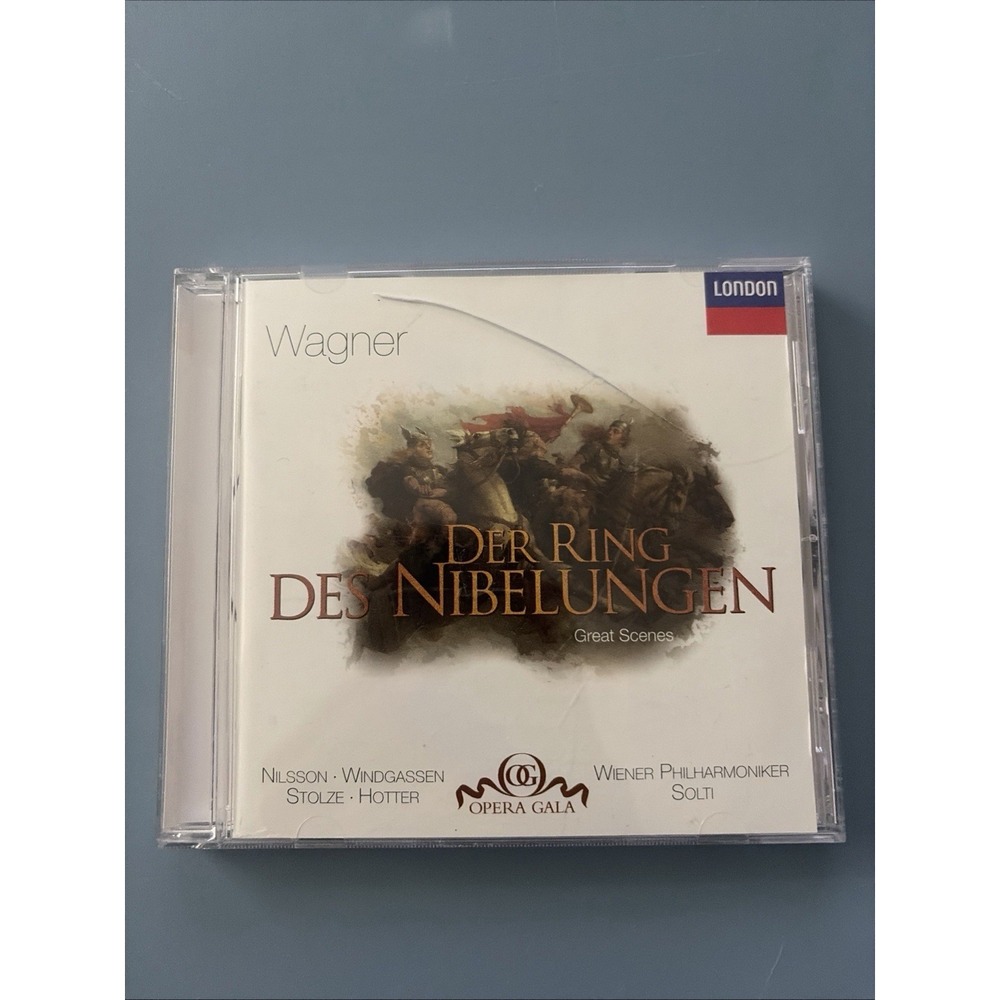 Various Wagner: Der Ring des Nibelungen Great Scenes Solti CD Classical Opera